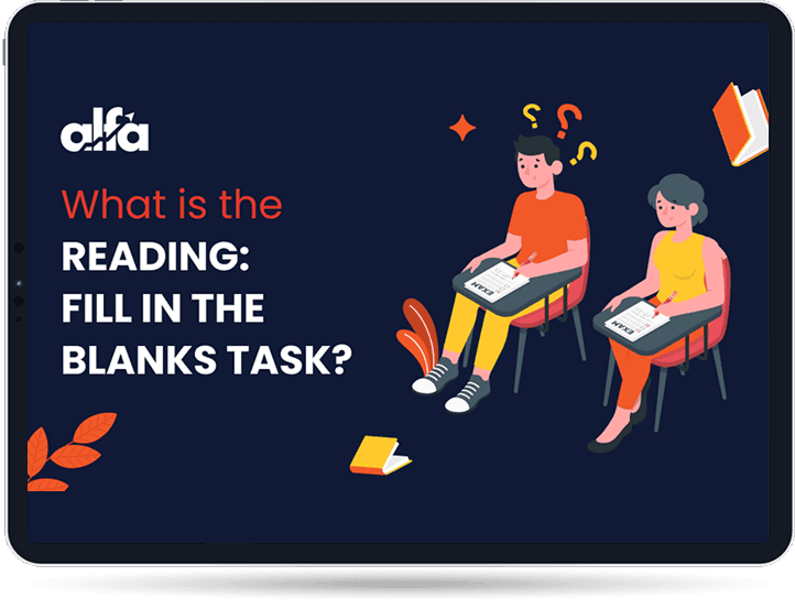 PTE Reading Fill in the Blanks task