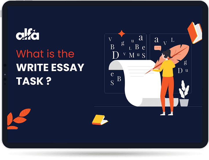 PTE Write Essay task