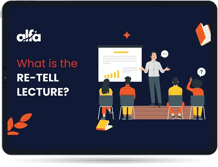What is the PTE Re-tell Lecture Task PTE Re-tell Lecture task illustration