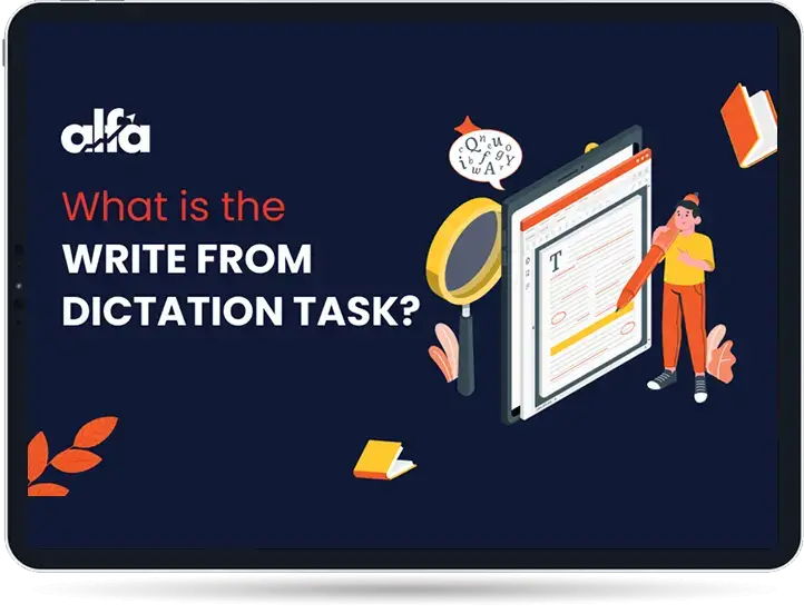 What is the PTE Write From Dictation Task? PTE Write From Dictation task