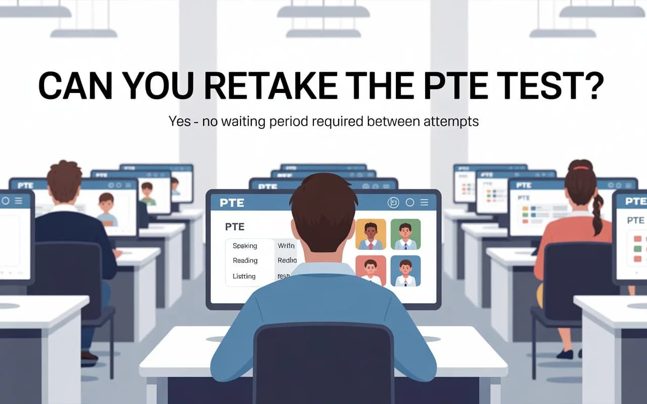 Can You Retake the PTE Test